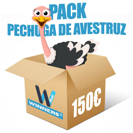 PACK PECHUGA DE AVESTRUZ con ordenador