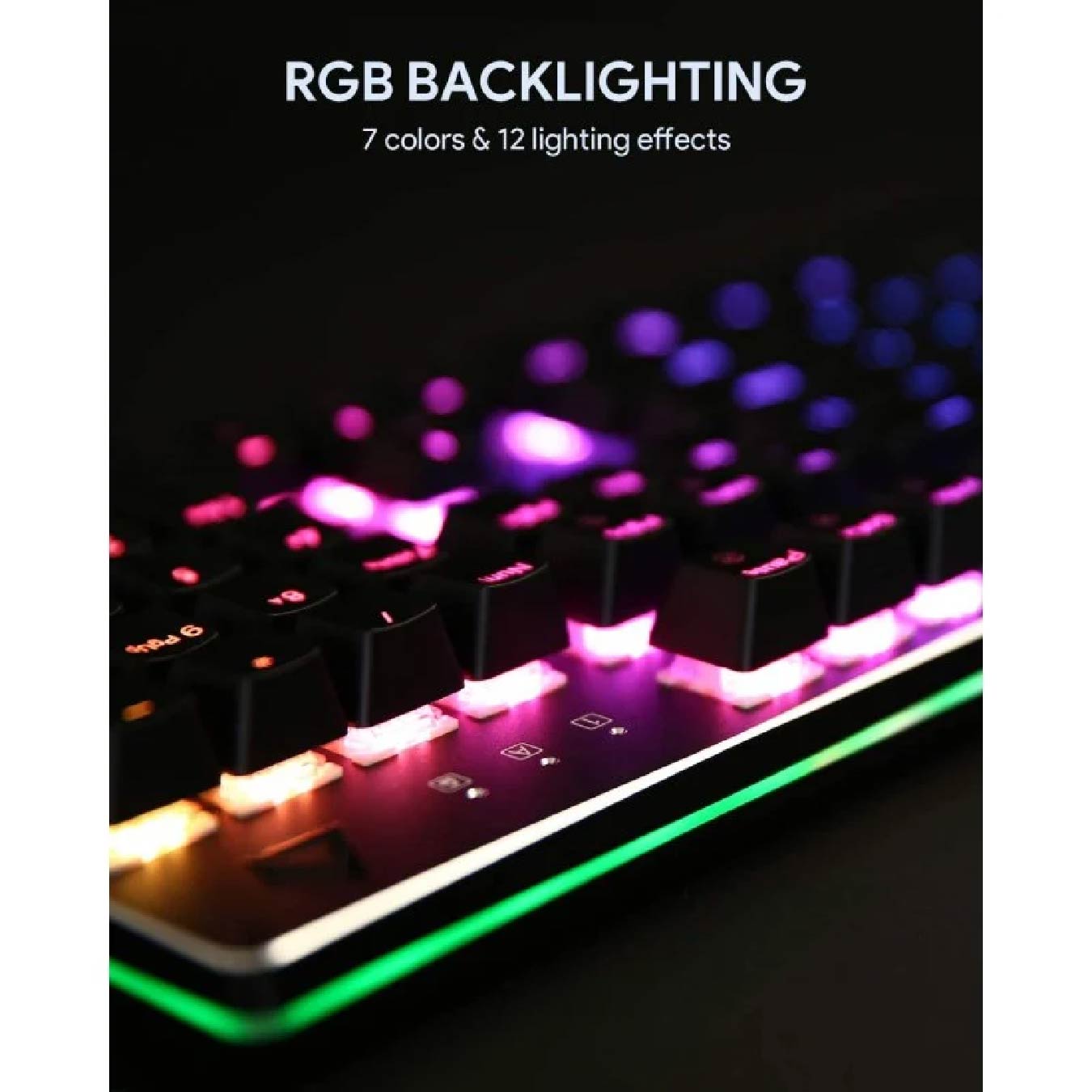 Aukey KM-G12 Teclado Mecánico Gaming RGB Switch