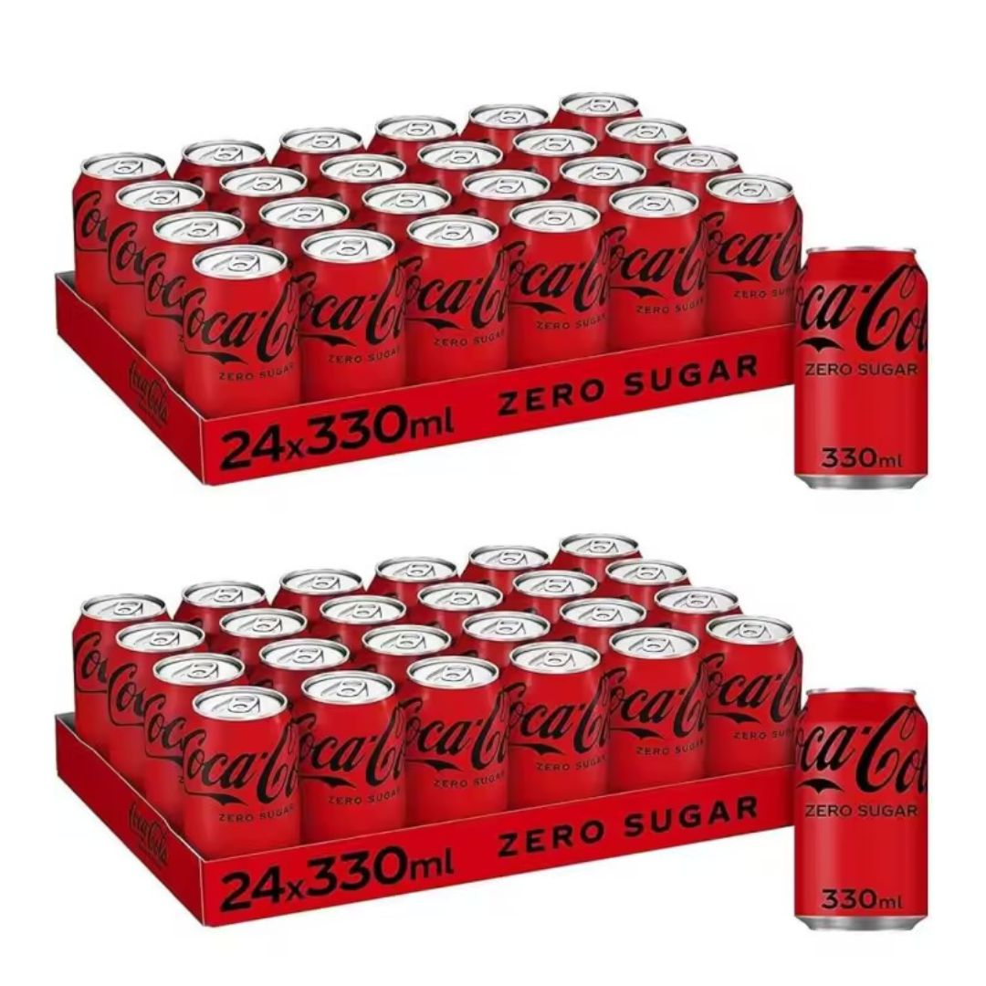 Pack de 2 Cajas de Coca Cola ( 48 unidades )