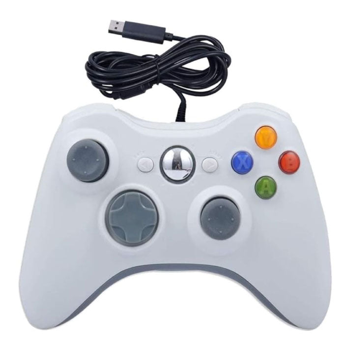 Mando Gamer para PC blanco y negro